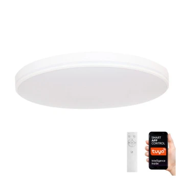 Immax NEO 07149-W51 - Plafoniera LED dimmerabile NEO LITE AREAS LED/48W/230V Tuya Wi-Fi bianco + telecomando