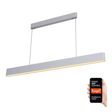 Immax NEO 07157-W120X - LED RGB+CCT Lampadario dimmerabile a sospensione con filo MILANO LED/40W/230V Tuya bianco