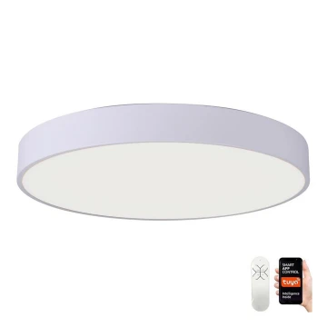 Immax NEO 07206L - Plafoniera LED dimmerabile RONDATE LED/53W/230V bianco Tuya + telecomando