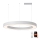 Immax NEO 07214L - Lampadario a sospensione con filo LED dimmerabile PASTEL LED/68W/230V 2700-6500K bianco 95 cm Tuya + telecomando