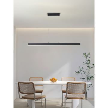 Immax NEO 07234L - Lampadario a sospensione con filo LED dimmerabile NEO LITE TRIANGOLO LED/28W/230V Wi-Fi Tuya 2700-6500K + telecomando