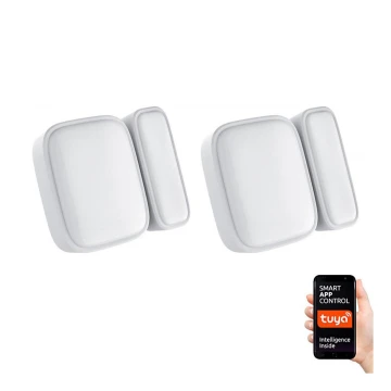 Immax NEO 07511L - SET 2x Sensore magnetico per porte e finestre SMART Zigbee Tuya