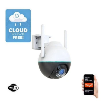 Immax NEO 07782L - Telecamera smart per esterni con sensore BALL 355° P/T 4MP IP65 Wi-Fi Tuya