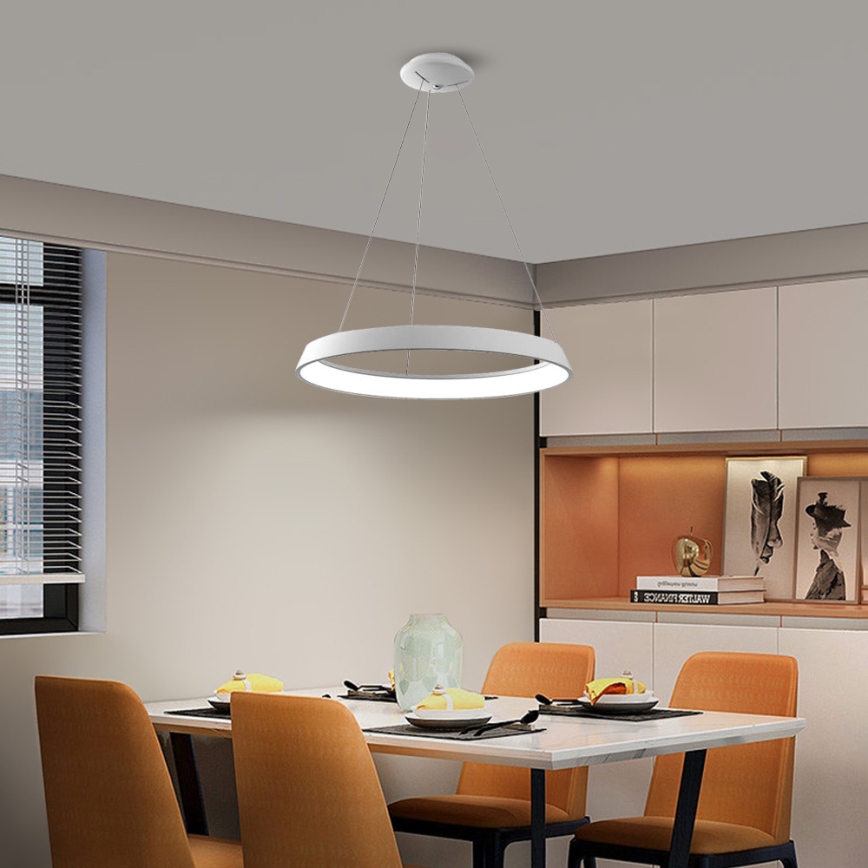 Immax NEO - Lampadario LED a sospensione con filo dimmerabile LIMITADO LED/39W/230V 60 cm+Telecomando Tuya