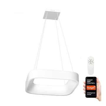 Immax NEO - Lampadario LED a sospensione con filo dimmerabile TOPAJA LED/47W/230V + Telecomando  Tuya