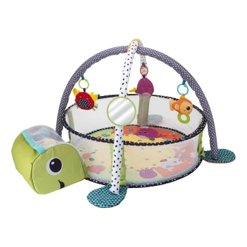 Infantino - Coperta per bambini per giocare con il trapezio 3in1