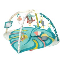 Infantino - Coperta per bambini per giocare con il trapezio 4in1 Zoo