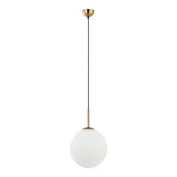 ITALUX - Lampadario a sospensione con filo DEORE 1xE27/40W/230V diametro 30 cm bronzo