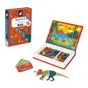 Janod - MAGNETIBOOK dinosauri gioco magnetico interattivo