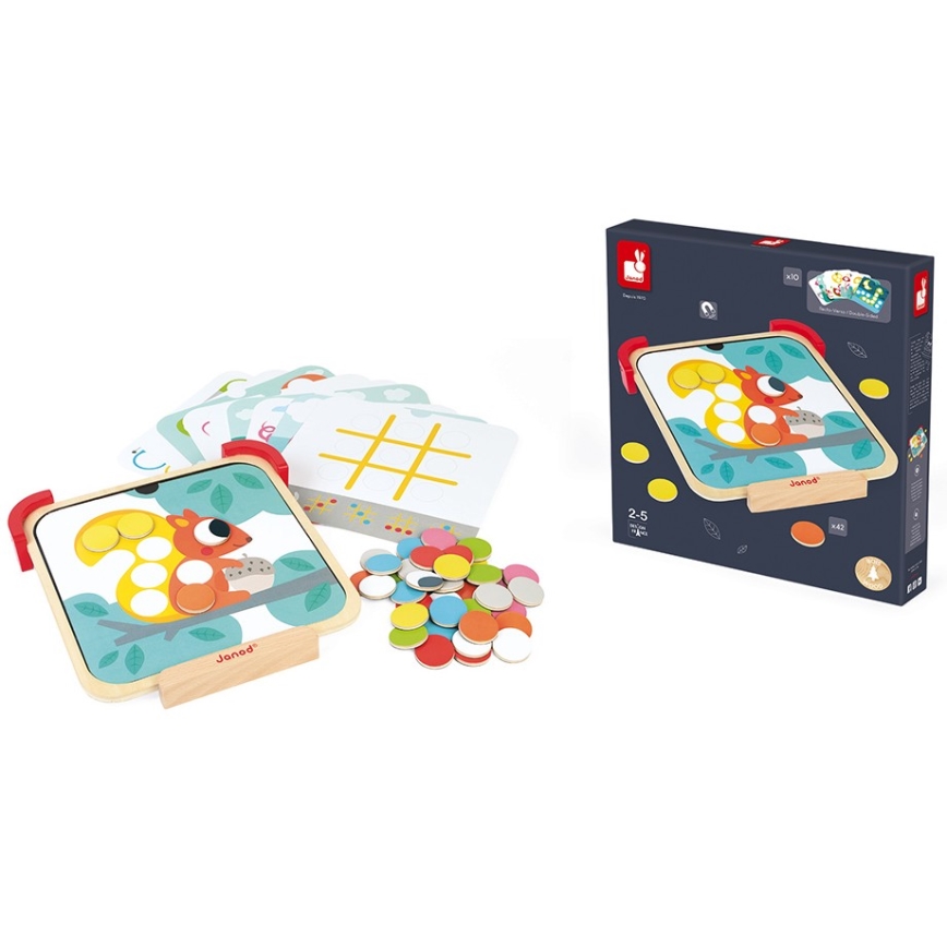 Janod - Puzzle magnetico LEARNING TOYS