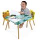 Janod - Tavolo di legno con sedie TROPIK