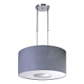 Jupiter 1369 - GR - Lampadario a sospensione con supporto rigido NOTE 3xE27/60W/230V