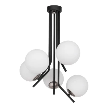 Jupiter 1737 - Lampadario a sospensione TIM 5xE14/40W/230V cromo