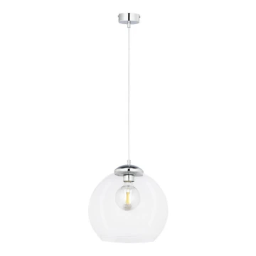 Jupiter 1783 - AS 1 - Lampadario a sospensione con filo ASTI 1xE27/60W/230V argento