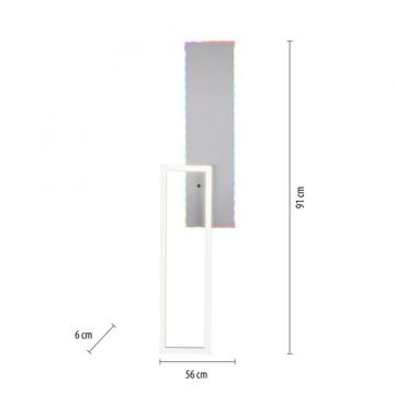 JUST LIGHT. 11326-95 - Plafoniera LED RGBW dimmerabile RENDA LED/31W/230V 2700-5000K + telecomando