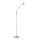 JUST LIGHT. 11956-55 - Lampada con piedistallo KARO 1xE14/40W/230V cromo