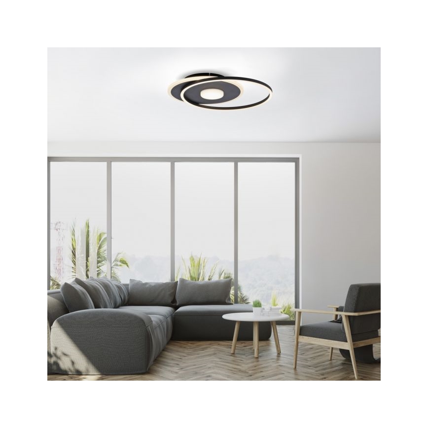 JUST LIGHT. 15046-18 - Plafoniera LED dimmerabile DOMINO LED/26,5W/230V