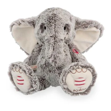 Kaloo - Peluche con melodia elefante ROUGE