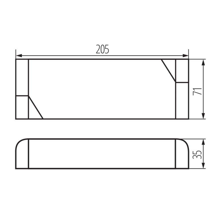 LED Trasformatore elettrico 150W/24V