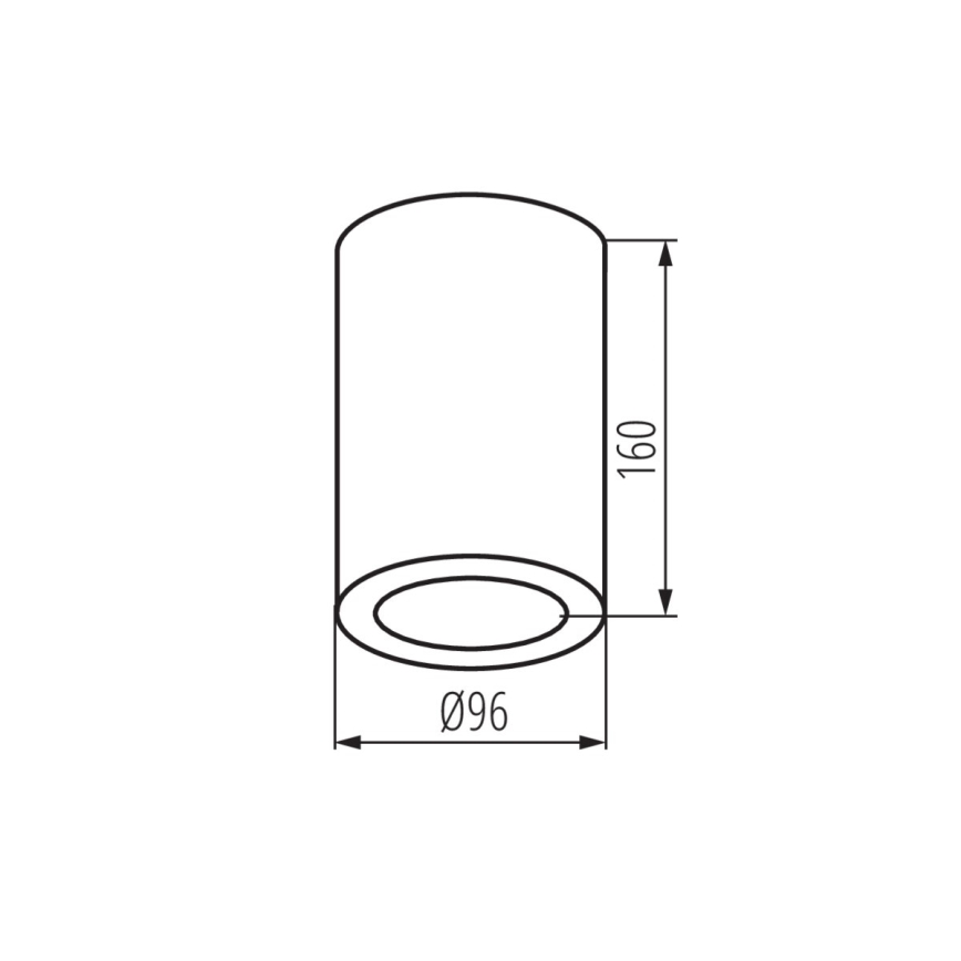 Luce Spot da bagno AQILO 1xE27/20W/230V IP65 bianco