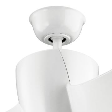 Kichler - Ventilatore da soffitto dimmerabile a LED PHREE LED/10W/230V bianco + telecomando