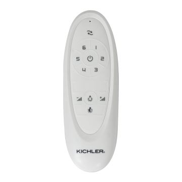 Kichler - Ventilatore da soffitto dimmerabile a LED VOYA LED/14W/230V + telecomando