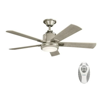 Kichler - Ventilatore da soffitto dimmerabile a LED COLERNE LED/10W/230V + telecomando