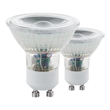 KIT 2x Lampadina LED GU10/3,3W/230V - Eglo 11527