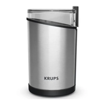 Krups - Macinacaffè elettrico in grani 85g FAST-TOUCH 200W/230V cromo