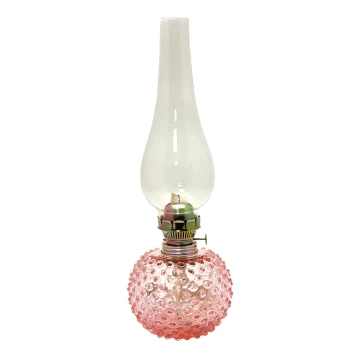 Lampada a olio EMA 38 cm rosa