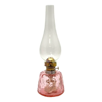 Lampada a olio POLY 38 cm rosa