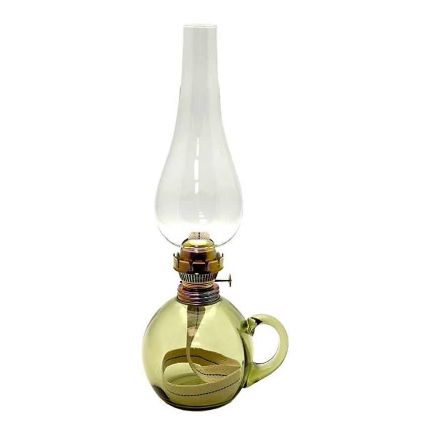 Lampada a olio SOFIE 38 cm verde