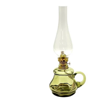 Lampada a olio TEREZA 34 cm verde