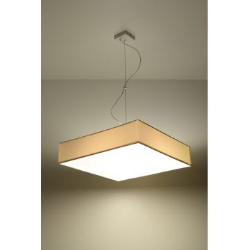 Lampada a sospensione HORUS 45 3xE27/60W/230V bianco