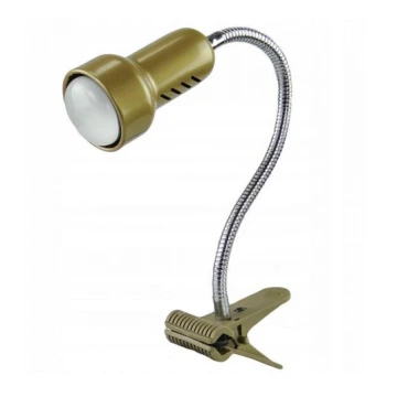 Lampada con clip LOLEK 1xE14/24W/230V oro