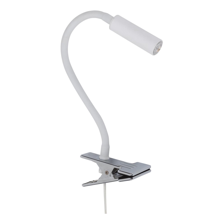 Lampada con morsetto LAGOS 1xG9/6W/230V bianco