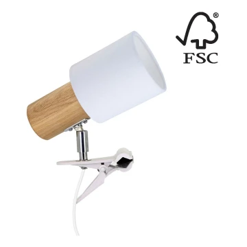 Lampada con morsetto TREEHOUSE 1xE27/25W/230V - certificato FSC