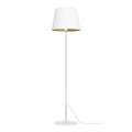 Lampada con piedistallo ARDEN 1xE27/60W/230V bianco/oro