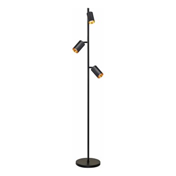 Lampada con piedistallo MARIBEL 3xGU10/12W/230V nero