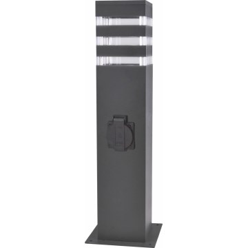 Lampada da esterno con presa TEKSAS 1xE27/20W/230V IP54 44 cm