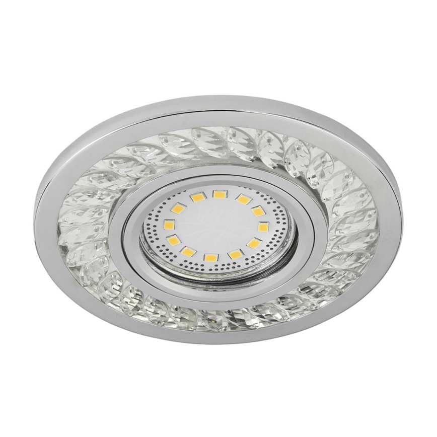 Lampada da incasso EYE 1xGU10/50W + LED/3W/230V