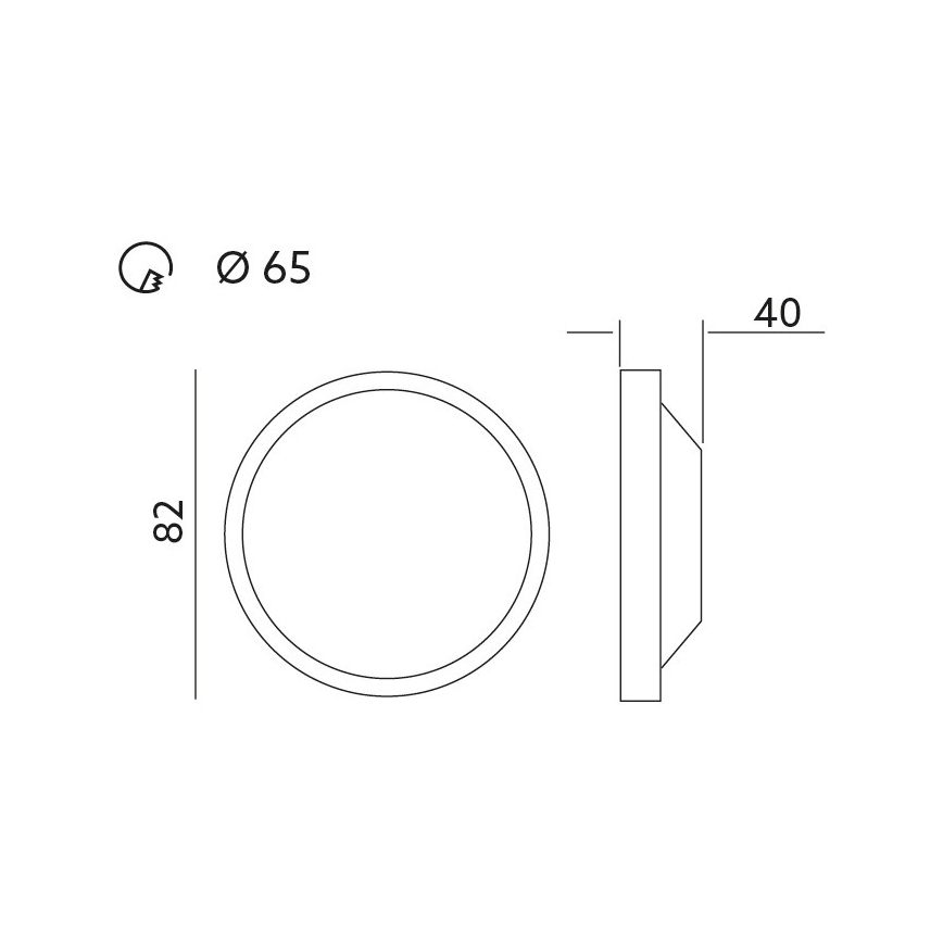 Lampada da incasso LED dimmerabile LED HALO 1xLED/5,5W/230V