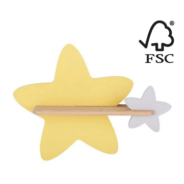 Lampada da parete a LED per bambini con mensola STAR LED/5W/230V