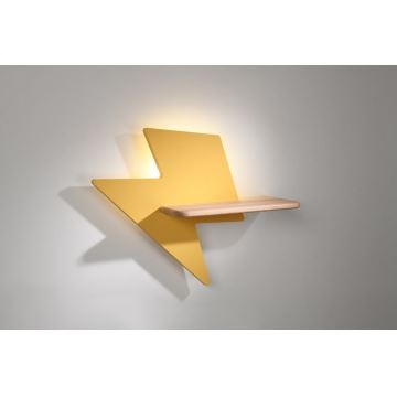 Lampada da parete LED per bambini con mensola LIGHTNING LED/4W/230V