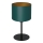 Lampada da tavolo ARDEN 1xE27/60W/230V diametro 18 cm verde/oro
