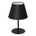 Lampada da tavolo ARDEN 1xE27/60W/230V diametro 20 cm nero/bianco