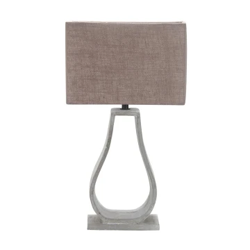 Lampada da tavolo FEMO 1xE14/40W/230V beige/grigio