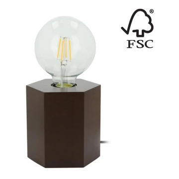 Lampada da tavolo HEXAR 1xE27/25W/230V - certificato FSC