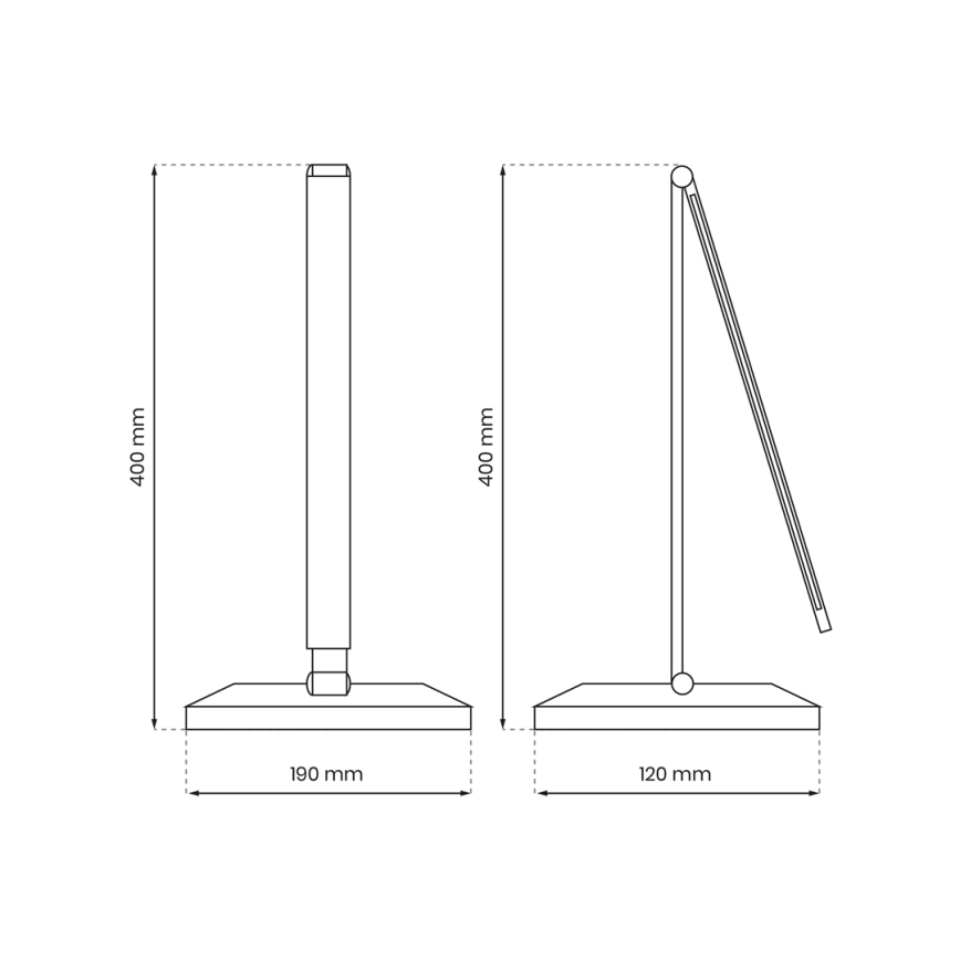 Lampada da tavolo LED con ricarica wireless VARIO LED/5W/230V 3000-6000K bianco