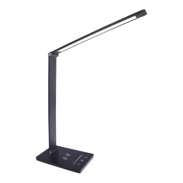Lampada da tavolo LED con ricarica wireless VARIO LED/5W/230V 3000-6000K nero